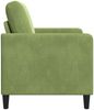 vidaXL Sofa mit Stauraum Hellgrün 72 x 78 x 87 cm Polyester 42036880 Bild 5