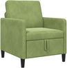 vidaXL Sofa mit Stauraum Hellgrün 72 x 78 x 87 cm Polyester 42036880 Bild 2