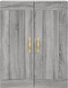 vidaXL Highboard Grau Sonoma 69,5x34x180 cm Holzwerkstoff 3199799 Bild 5
