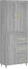 vidaXL Highboard Grau Sonoma 69,5x34x180 cm Holzwerkstoff 3199799 Bild 2