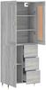 vidaXL Highboard Grau Sonoma 69,5x34x180 cm Holzwerkstoff 3199799 Bild 3