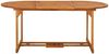 vidaXL Garten-Esstisch 180x90x75 cm Massivholz Akazie 315948 Bild 2