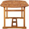 vidaXL Garten-Esstisch 180x90x75 cm Massivholz Akazie 315948 Bild 3