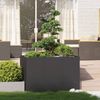 vidaXL Pflanzkübel Schwarz 120x80x80 cm Stahl 860787 Bild 3