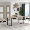 Tischplatte >TABLES< in Sonoma Eiche Dekor - 180x3,8x90cm (BxHxT) Bild 3