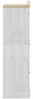 vidaXL Kleiderschrank Corona Weiß 102x52x186 cm Massivholz Kiefer 4012157 Bild 5