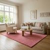 Gabbeh Teppich - Softy - Uni 350 x 250 cm - rosa Bild 2
