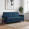 vidaXL Sofa mit Stauraum Blau 192 x 78 x 87 cm Polyester 42036998 Bild 3