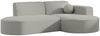 Garten Ecksofa SUNDAY XS in wetterfester Stoff ART-N Hellgrau Ottomane Rechts Bild 2