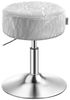 Schminkhocker, Schminkstuhl, Sitzhocker, höhenverstellbar, 360° drehbar, PU, dicke Polsterung, für Schlafzimmer, Küche, Esszimmer Bild 4