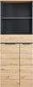 Aktenschrank >Memphis< in Artisan Eiche Dekor / Graphit - 75x197x38 (BxHxT) Bild 3