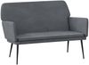 vidaXL Sitzbank Dunkelgrau 108x79x79 cm Samt 351383 Bild 2
