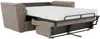 Vente-unique - RIZORA Sofa Stoff Schokoladenbraun - B 223 cm96 cm x H 88 cm x L 230 cm Bild 5