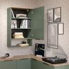 Hängeschrank Wido Grün 60 x 100 cm mit Tür Vicco Bild 5