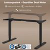 ASSMANN Elektrisch höhenverstellbares Schreibtischgestell Schwarz 25x117x23cm Metall Bild 4