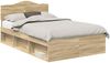 vidaXL Bettrahmen Sonoma 120 x 200 cm Massives Kiefernholz 3412918 Bild 2