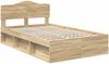 vidaXL Bettrahmen Sonoma 120 x 200 cm Massives Kiefernholz 3412918 Bild 4
