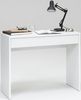 FMD Möbel - CHECKER 1 - Konsole/Schreibtisch - melaminharzbeschichtete Spanplatte - weiß - 100 x 80 x 40cm Bild 5