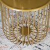 Bronx71 Beistelltisch Tygo Metall Gold Bild 4