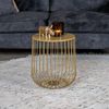 Bronx71 Beistelltisch Tygo Metall Gold Bild 3