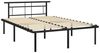 vidaXL Bettgestell Schwarz Metall 140x200 cm [324829] Bild 2