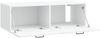 vidaXL Wandmontierter TV-Schrank Weiß 98 x 41 x 30 cm Holzwerkstoff 899035 Bild 3