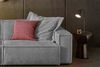 KAWOLA Sofa SAMU 2-Sitzer Stoff grau 72 x 106 x 236 cm Bild 4