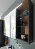 Badezimmer-Set >Memphis< (4-tlg. ) Grau / Artisan Eiche Dekor - 160x176x53 (BxHxT) Bild 5