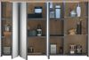 Badezimmer-Set >Memphis< (4-tlg. ) Grau / Artisan Eiche Dekor - 160x176x53 (BxHxT) Bild 4