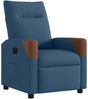 vidaXL Relaxsessel Elektrisch Blau Stoff 3323996 Bild 4