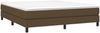 Boxspringbett Dunkelbraun 180x200 cm Stoff [3120535] Bild 3