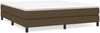 Boxspringbett Dunkelbraun 180x200 cm Stoff [3120535] Bild 2