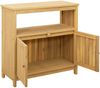 vidaXL Gartenkonsole Tisch Helles Akazienholz 80 x 35 x 75 cm 42026800 Bild 5