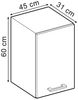 Hängeschrank R-Line Beton 45 cm Vicco Bild 3