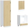 vidaXL 7-tlg. Küchenschrank-Set Lucca Sonoma-Eiche Holzwerkstoff 3314774 Bild 5