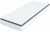 vidaXL Matratze Weiß und Grau 70 x 200 cm Bonell Feder 4106436 Bild 3