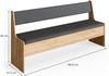 Esszimmer-Eckbank Roman Goldkraft Eiche 166.6 x 41.5 cm Vicco Bild 3