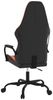 vidaXL Gaming-Stuhl mit Massagefunktion Schwarz und Orange Kunstleder 345539 Bild 5