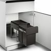 WESCO Abfallsorter CLAP 345 K/300-1 in Anthrazit mit 15 Liter Abfallvolumen ab 30 cm Schrankbreite Bild 4