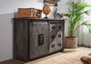 Sideboard Mango 140x45x85 grau lackiert RAILWAY #221 Bild 2