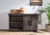 Sideboard Mango 140x45x85 grau lackiert RAILWAY #221 Bild 5