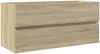 vidaXL 2-tlg. Badmöbel-Set Keramik und Holzwerkstoff 3307661 Bild 4