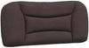 vidaXL Bett mit Matratze "Hvar" Dunkelbraun 90x190 cm Stoff 3208502 Bild 5