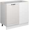 Küchenfront R-Line Weiß Landhaus 39.6 x 71.3 cm Möbelfront für den Eckunterschrank Vicco Bild 5