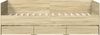 vidaXL Tagesbett mit Schubladen ohne Matratze Sonoma-Eiche 90x200 cm 3280820 Bild 4