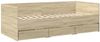 vidaXL Tagesbett mit Schubladen ohne Matratze Sonoma-Eiche 90x200 cm 3280820 Bild 3