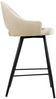 Barhocker Rosa (Farbe: Magic Velvet 2250, Beine: Schwarz) Bild 3