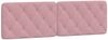 vidaXL Bett mit Matratze Rosa 160x200 cm Samt 3208669 Bild 5