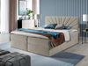 Boxspringbett Trifoli IV, Rot, 160x200 cm Bild 2