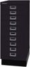 Bisley MultiDrawer™, 29er Serie mit Sockel, DIN A4, 10 Schubladen, Farbe schwarz Bild 2